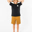 Wetsuit Icon Tee Boy - Rip CurlKTEST9 - 0090 - Black - 10
