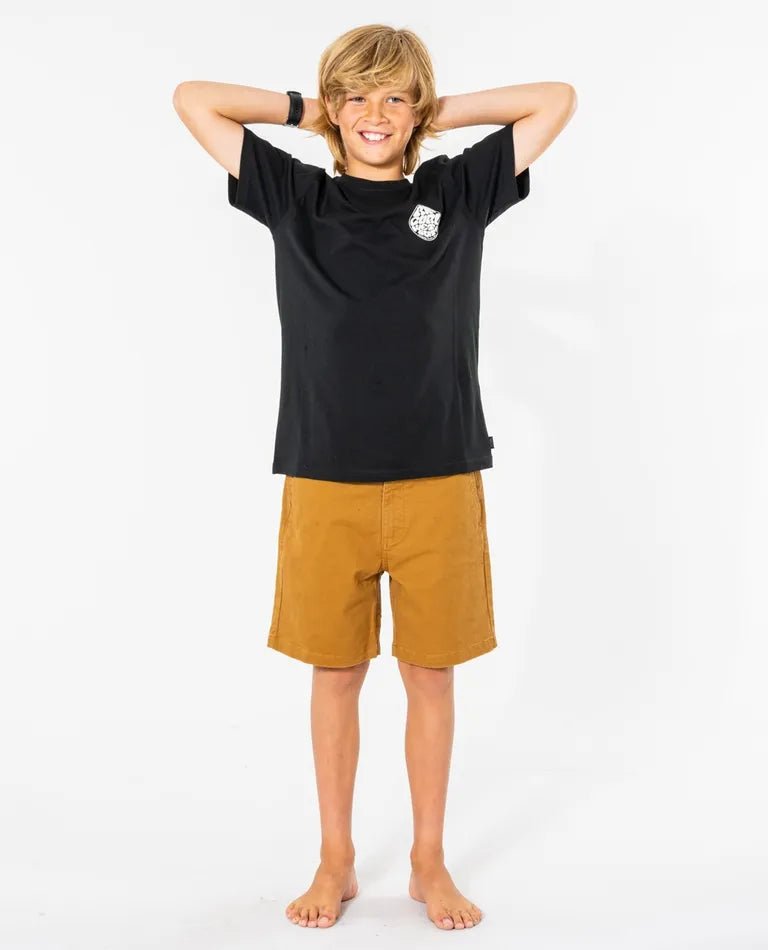 Wetsuit Icon Tee Boy - Rip CurlKTEST9 - 0090 - Black - 10