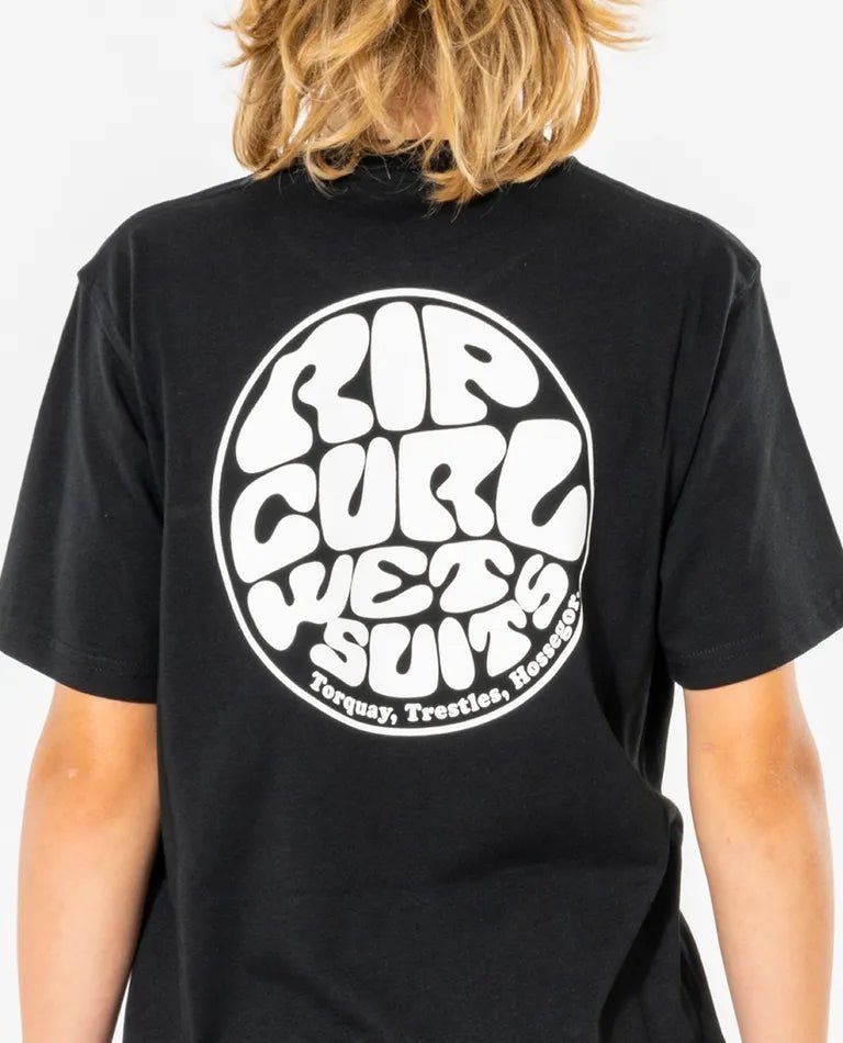 Wetsuit Icon Tee Boy - Rip CurlKTEST9 - 0090 - Black - 10