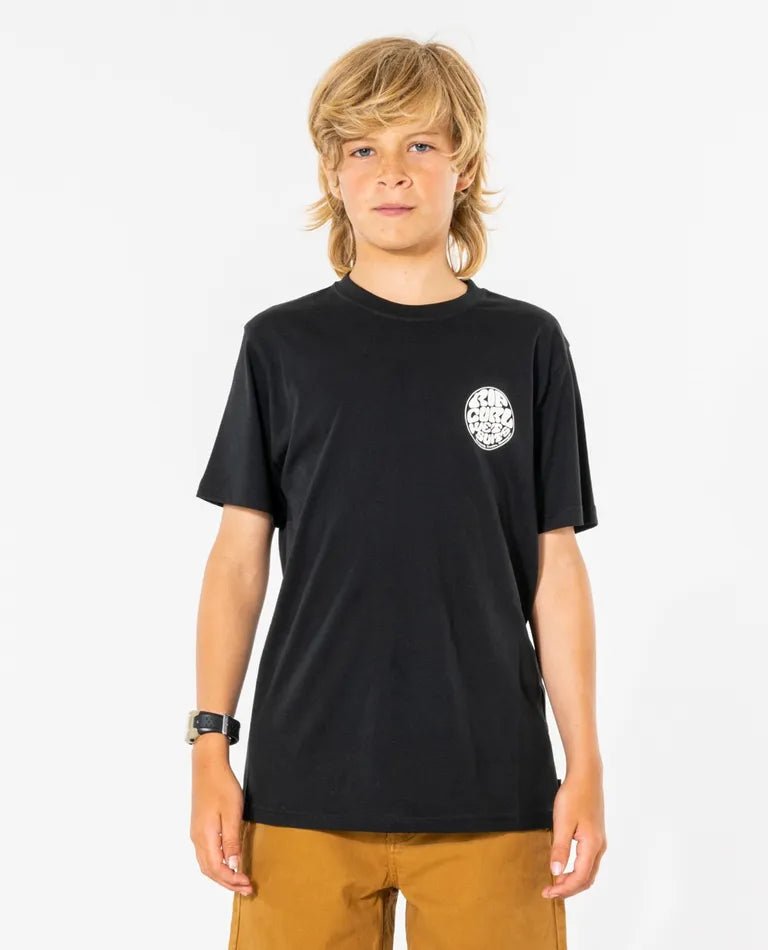 Wetsuit Icon Tee Boy - Rip CurlKTEST9 - 0090 - Black - 10