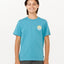 Wetsuit Icon Tee - Kids - Rip Curl049bte - 0150 - Ocean - 10