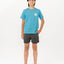 Wetsuit Icon Tee - Kids - Rip Curl049bte - 0150 - Ocean - 10