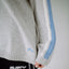 WHITE LINES LONG SLEEVE CREW NECK KNIT - RustyCKL0510-GREY MARLE / BLUE-XS