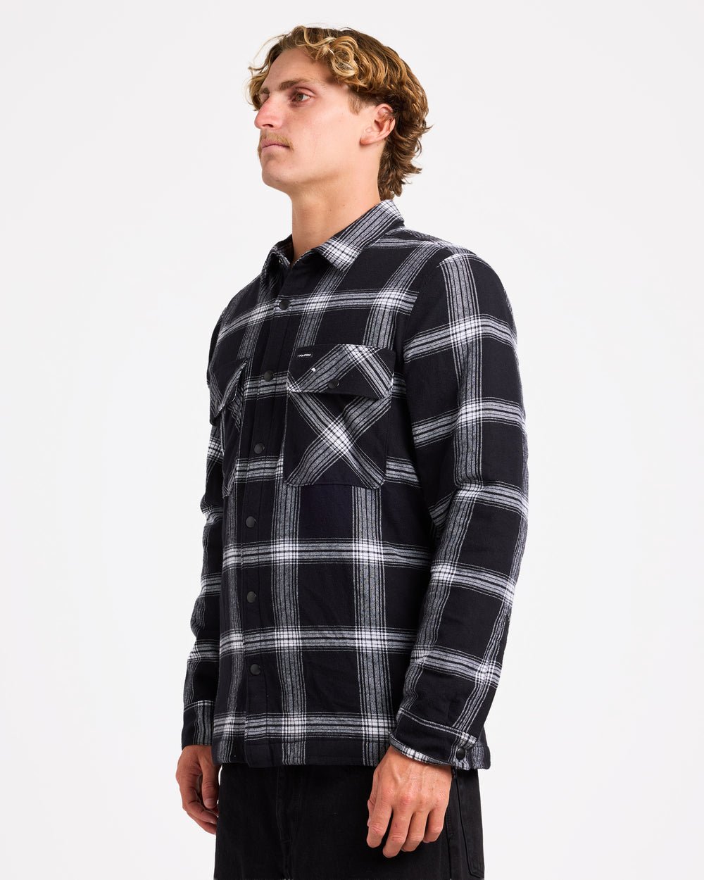 WILDERSTONE LS - VolcomA0532500-BLACK-S