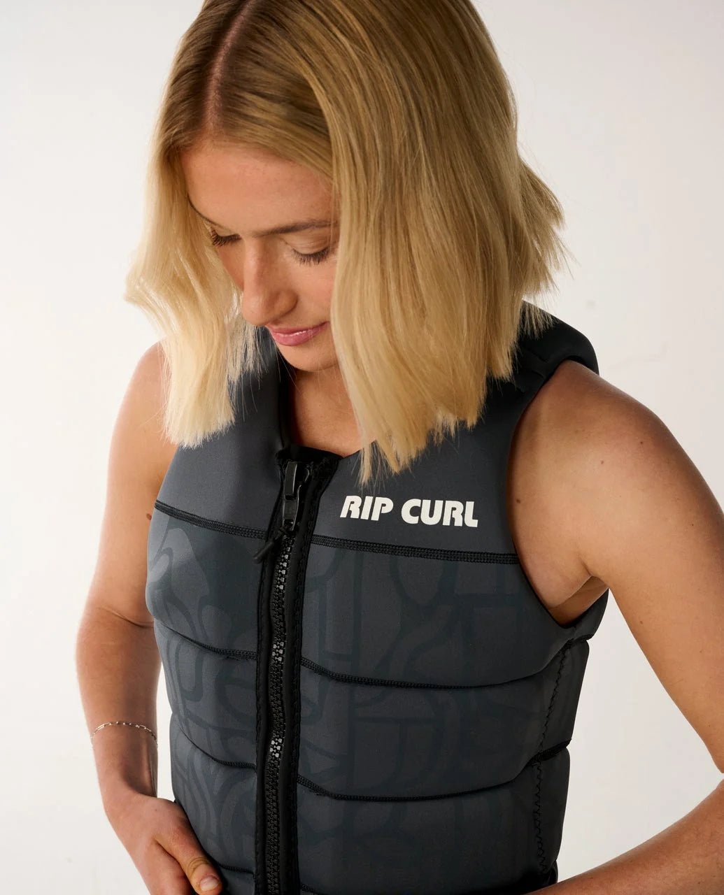 WMS DAWN PATROL BUOY VEST -Rip Curl005WPF-Washed Black-6