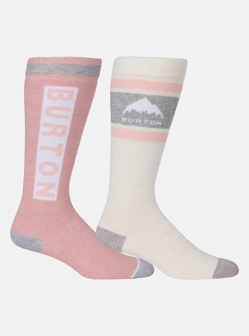 Women's Burton Weekend Midweight Socks (2 Pack) - Burton Australia14925109101 - STOUT WHITE - US W4to6.5