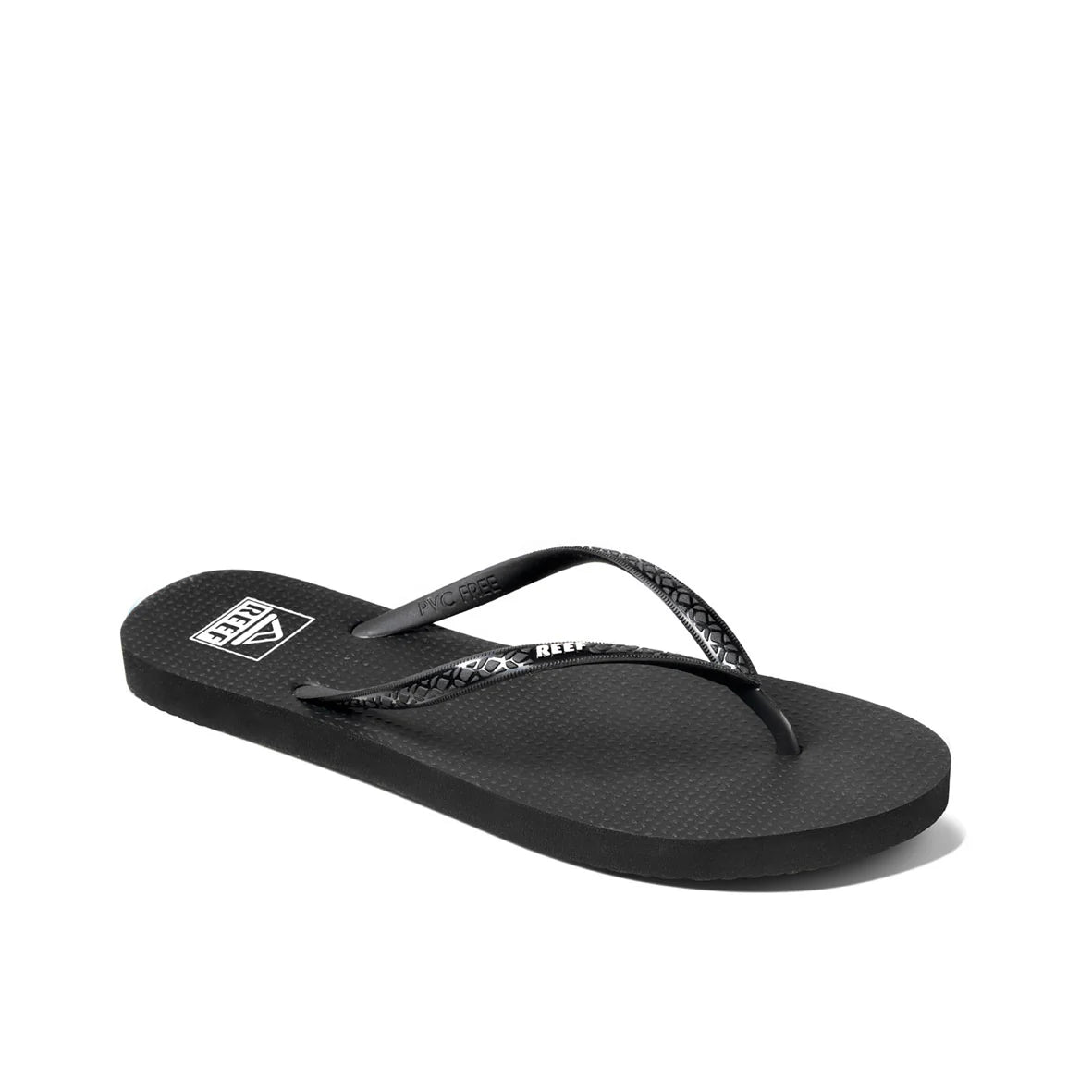 WOMENS SEASIDE BLACK/WHITE 10 - ReefCI5082 - Black/White - 10