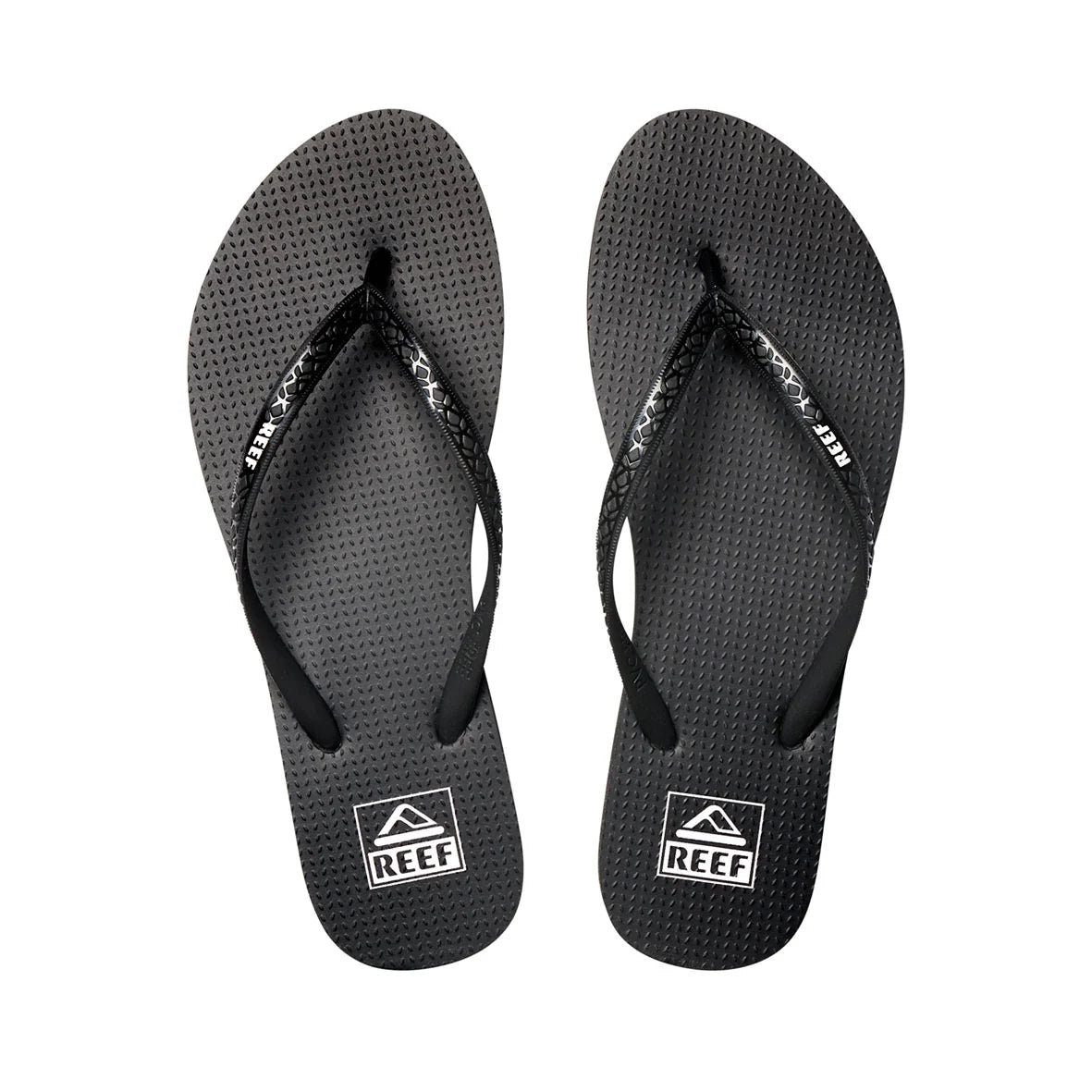 WOMENS SEASIDE BLACK/WHITE 10 - ReefCI5082 - Black/White - 10