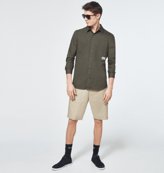 Workwear Patch LS Shirt - OakleyFOA40002886L-New Dark Brush-S
