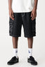 X CONTRAST CARGO SHORT - XlargeXL025S1606 - BLACK - XS