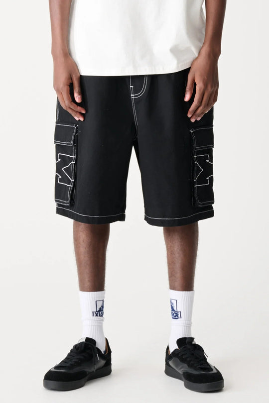 X CONTRAST CARGO SHORT