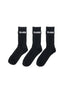 XL 91 Sock 3Pk - XlargeXL724W2013 - BLK - Black - OSFA