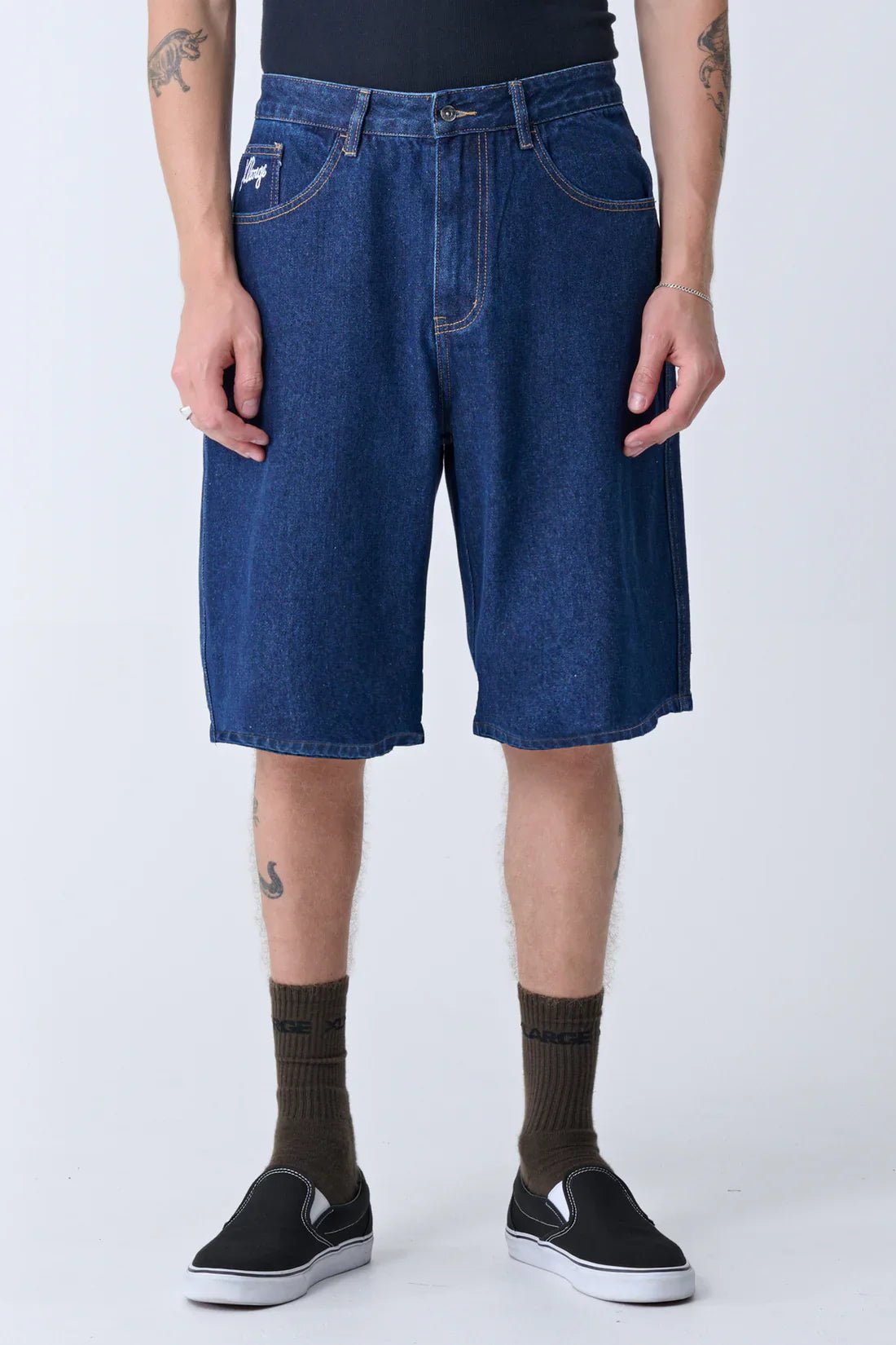 XL Dice Bull Denim Short - XlargeXL024S1601 - RWIN - Raw Indigo - 28