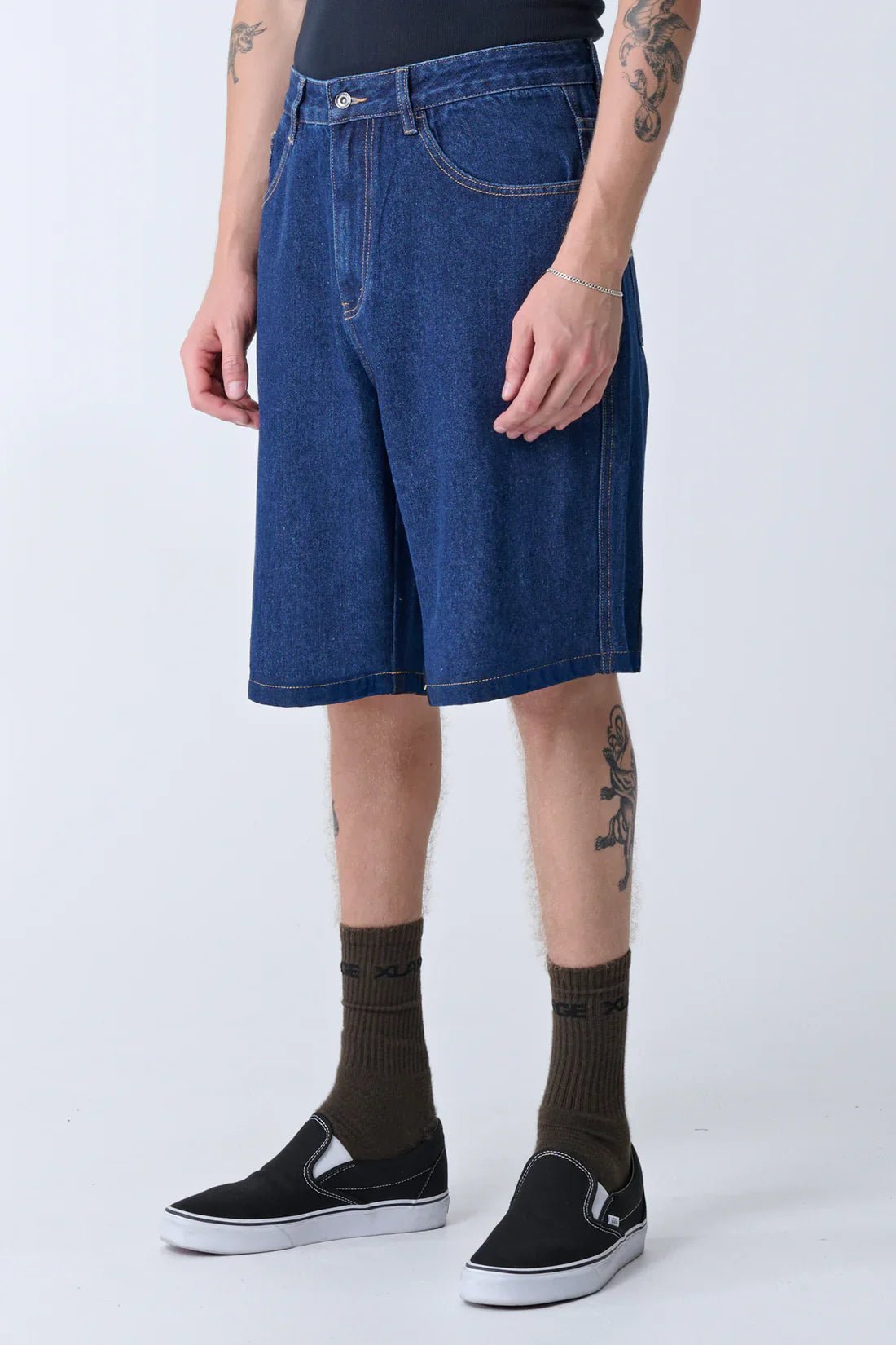 XL Dice Bull Denim Short - XlargeXL024S1601 - RWIN - Raw Indigo - 28