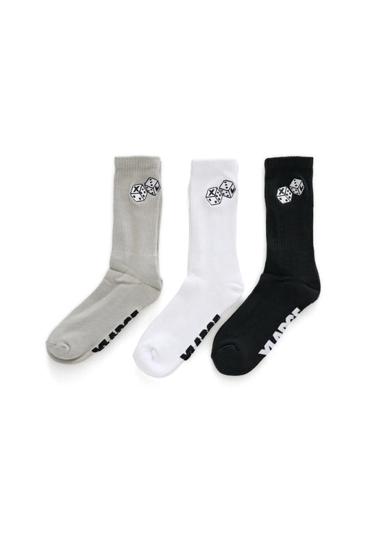 XL DICE SOCK 3PACK