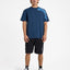 YG SCRAWLED SS TEE -QuiksilverUQYZT05859-DARK DENIM-S
