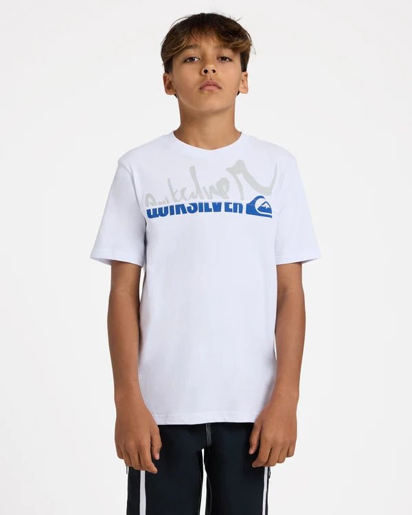 YG SPLICED SS YOUTH -QuiksilverUQBZT03516-WHITE-XS/8