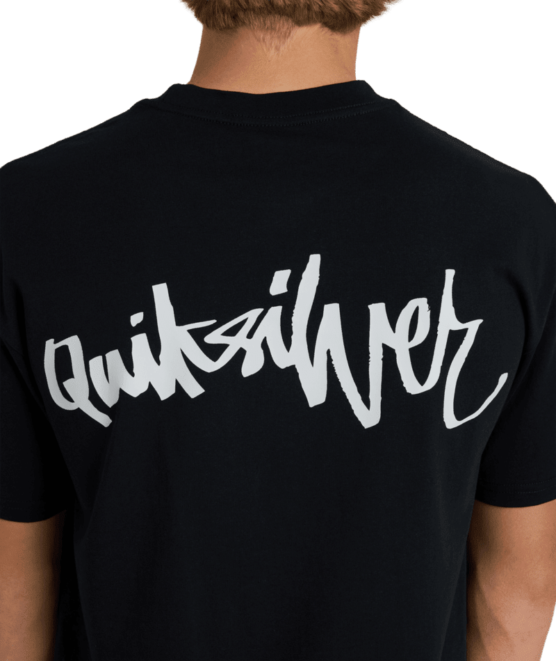 YG SPRAY SS TEE -QuiksilverUQYZT05863-BLACK-S