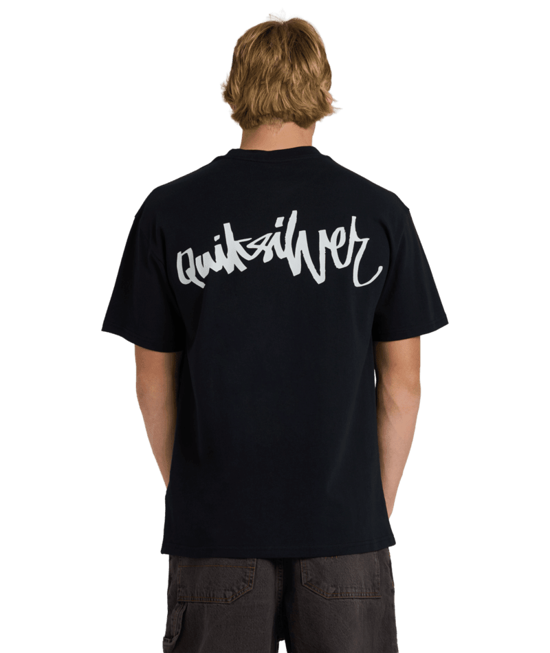 YG SPRAY SS TEE -QuiksilverUQYZT05863-BLACK-S