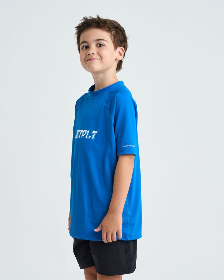 YOUTH BOYS S/S RASHIE - Jet PilotJA25360 - Blue - 6