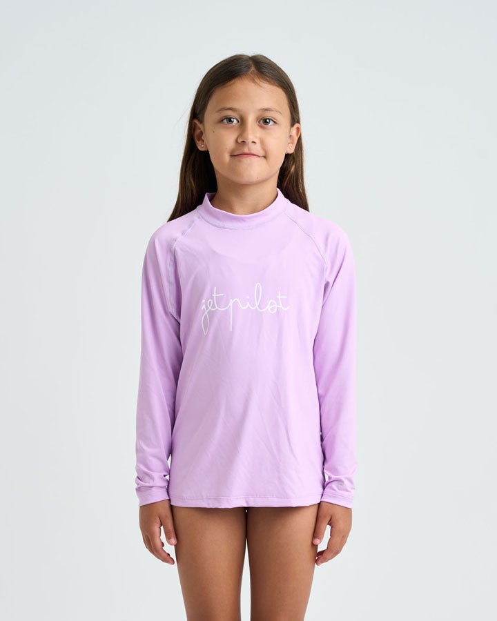 YOUTH GIRLS LS RASHIE - Jet PilotJA25363 - Purple - 6