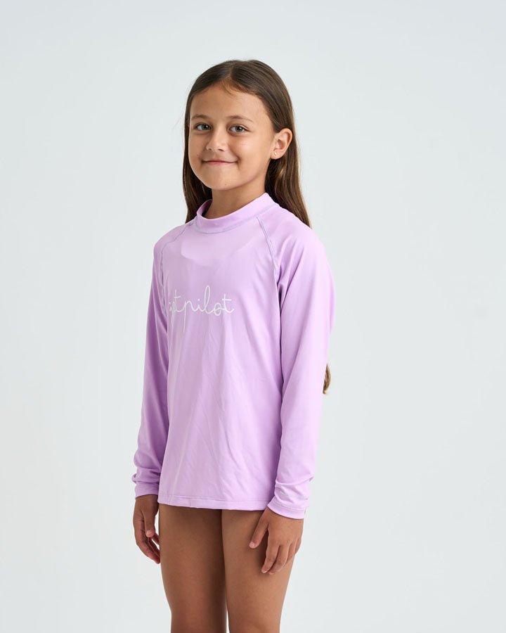 YOUTH GIRLS LS RASHIE - Jet PilotJA25363 - Purple - 6