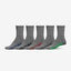 YOUTH STEALTH CREW SOCK 5 PACK - GlobeGB40929006-GREY-Single