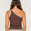ZOE ONE SHOULDER TANK - RustyTSL0657 - JAVA - 6