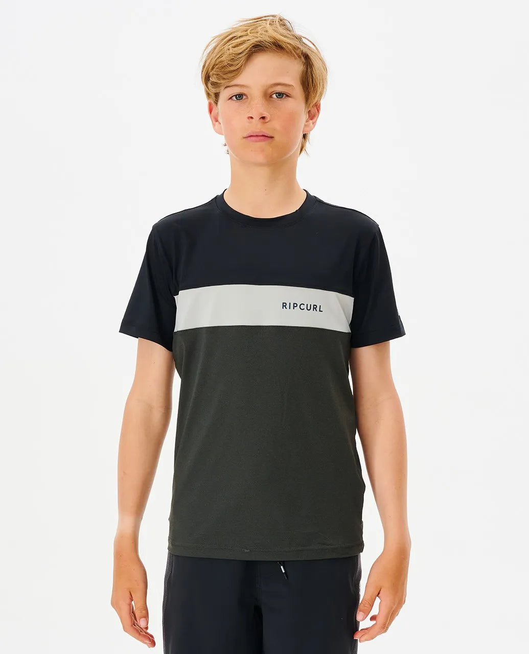 Undertow S/S Rash Vest - Boy