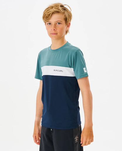 Undertow S/S Rash Vest - Boy