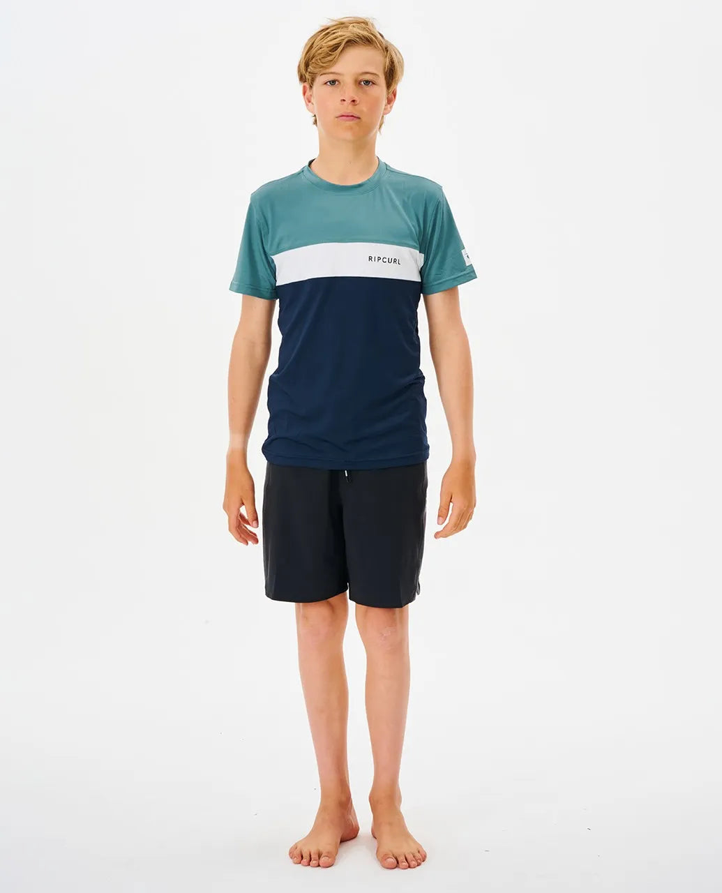 Undertow S/S Rash Vest - Boy