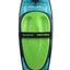 2023 Radar Magic Carpet Kneeboard Teal / Fluorescent Green No Size -Radar230320-Teal / Fluorescent Green-No Size