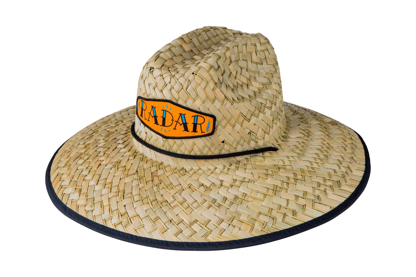 2023 Radar Paddler's Sun Hat -Radar238386-Tan Straw / Collage Nylon-OSFM