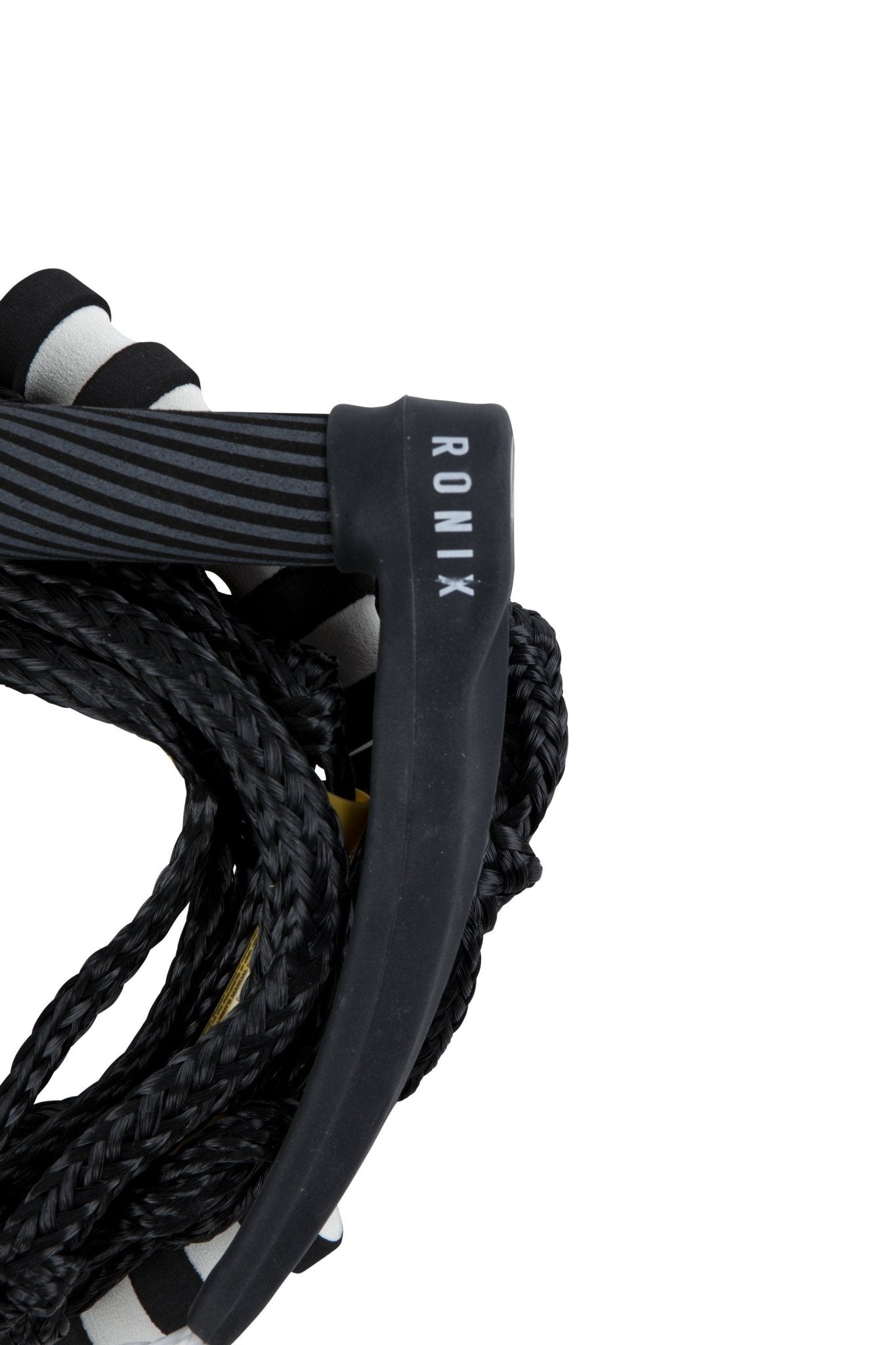 2023 Ronix Silicone Surf Rope with Handle -Ronix236154-Black / White-