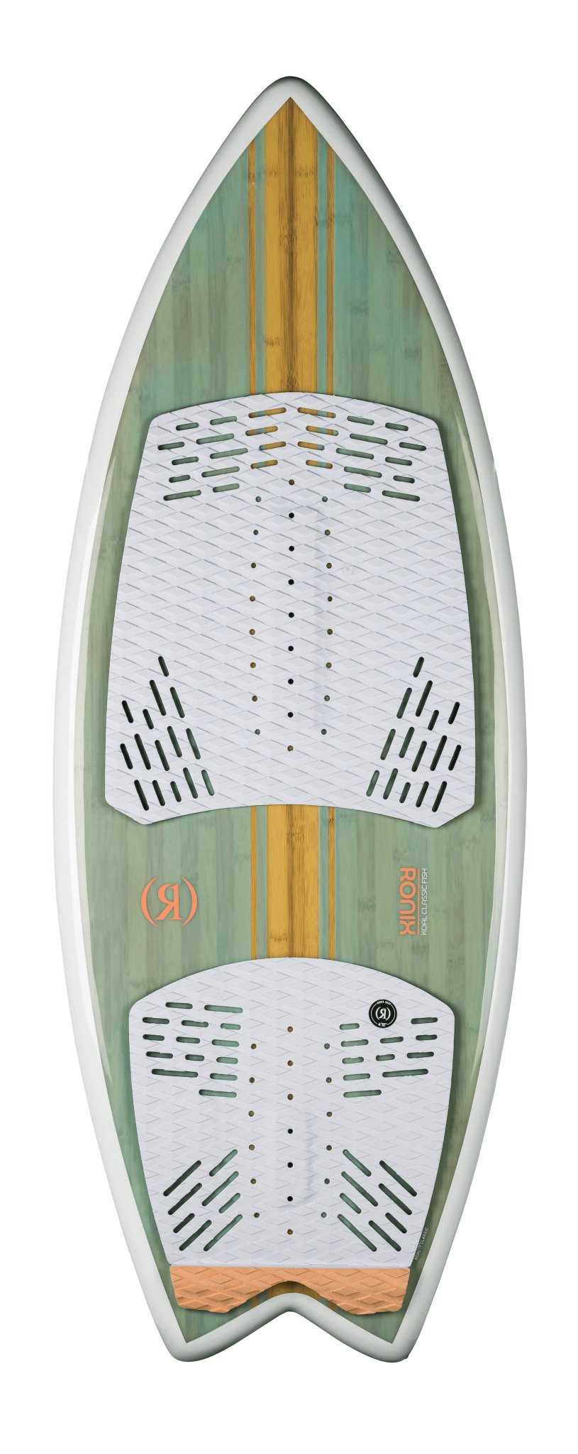 2023 Ronix Women's Koal Classic Fish -Ronix232451-Sea Glaze / White / Peach-4 10