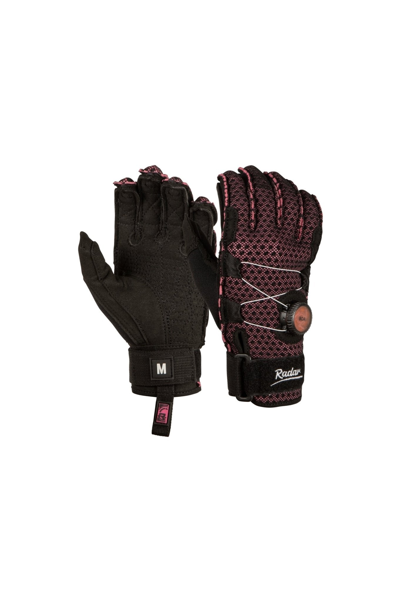 2024 Radar Lyric A BOA Glove -Radar245080-Black / Pink Ariaprene-XXS