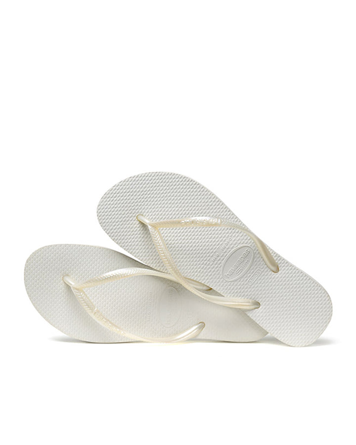 Havaianas slim deals crystal white