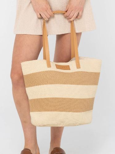 Hailey Straw Beach Bag