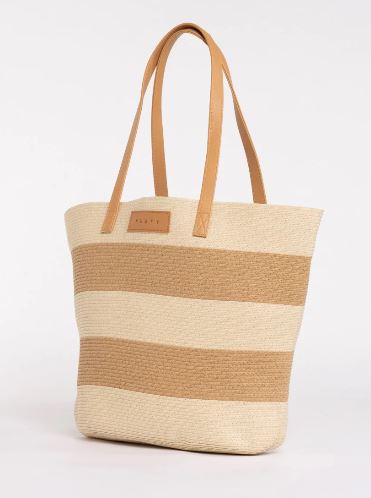 Hailey Straw Beach Bag