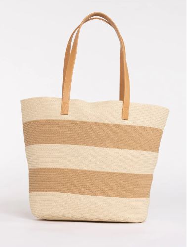 Hailey Straw Beach Bag