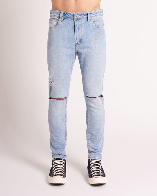 A DROPPED SKINNY BLUE ASH RIP