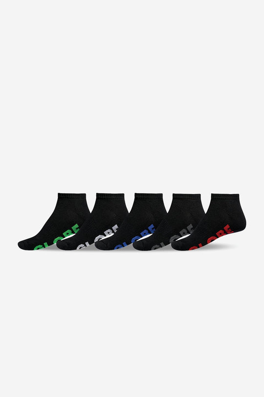 Boys Stealth Ankle Sock 5 Pack