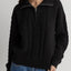 CABELLED VINTAGE ZIP KNIT -Rhythm0124W-KN02-BLACK-8