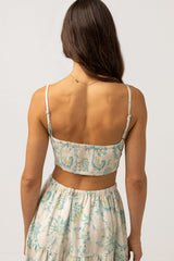 CAIRO CROP TOP -Rhythm0123W-FT05-BLU-BLUE-8