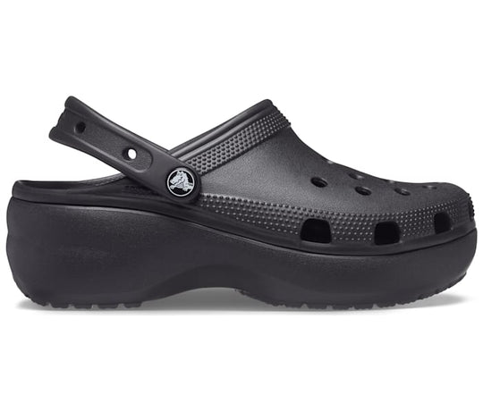 Classic Platform Clog Black