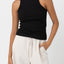 CLASSIC TANK TOP -RhythmCL22W-FT02-BLACK-06