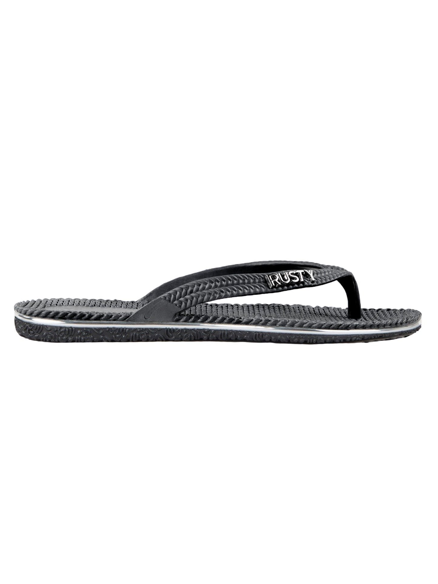 FLIPPIN THONG -RustyFOL0125-BLACK-5