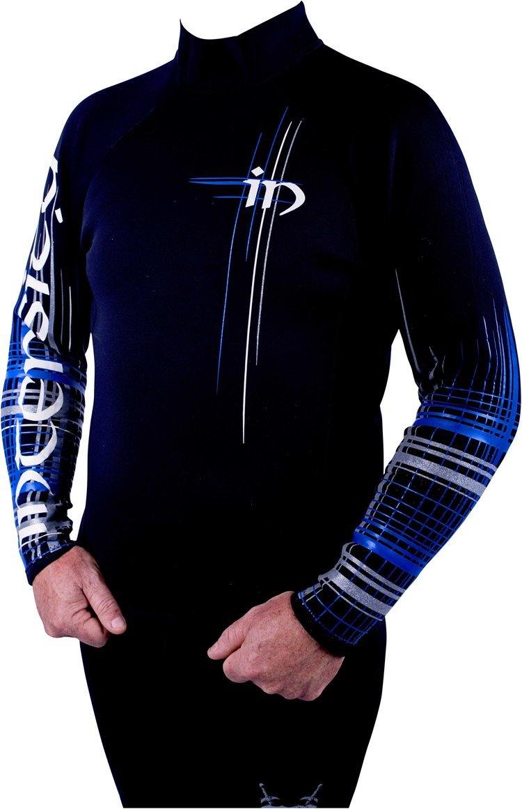 Heater top - Fleecy lined neoprene -WilliamsIA89009-BLUE-M