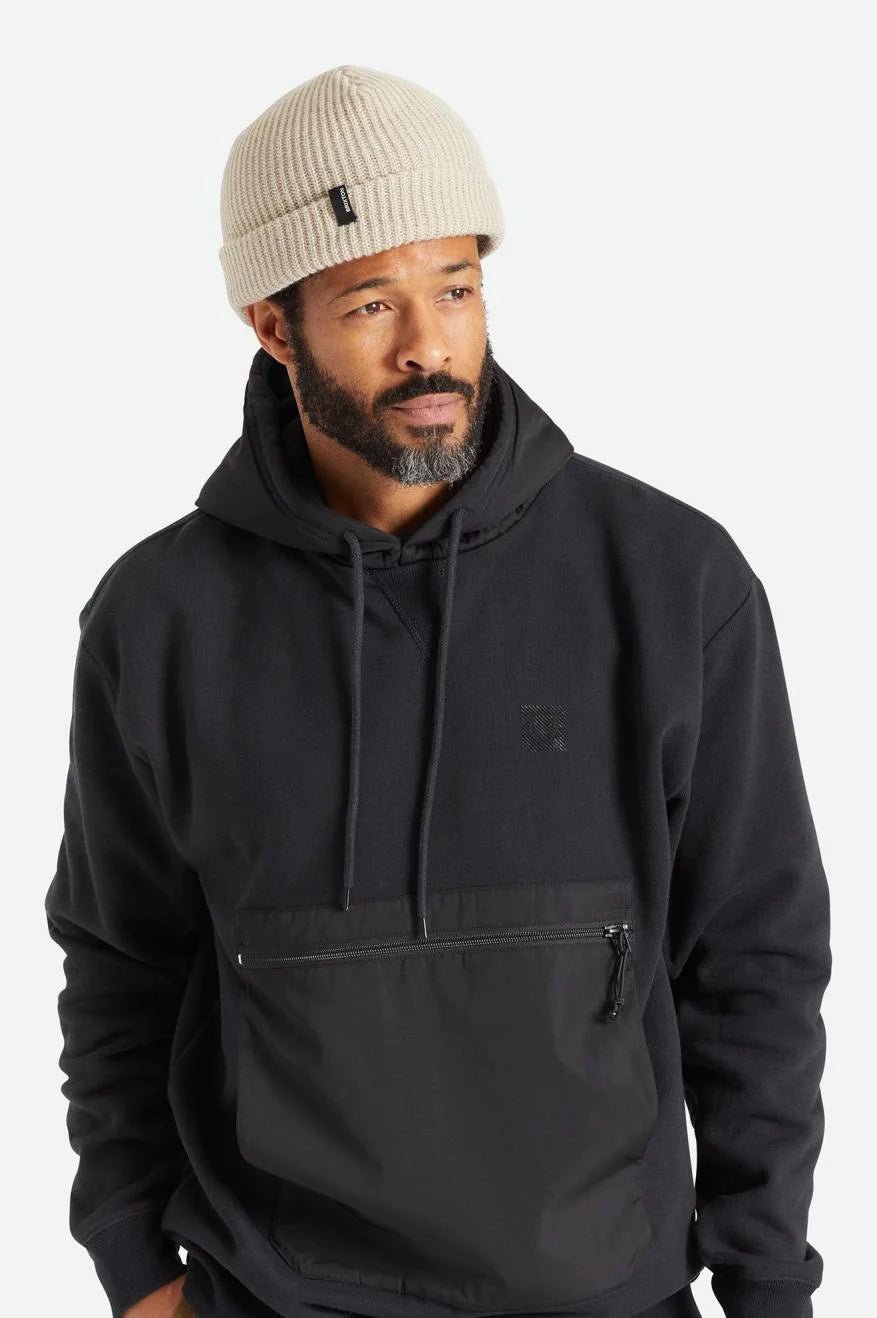 HEIST BEANIE -Brixton10782-WASHED NAVY-O/S