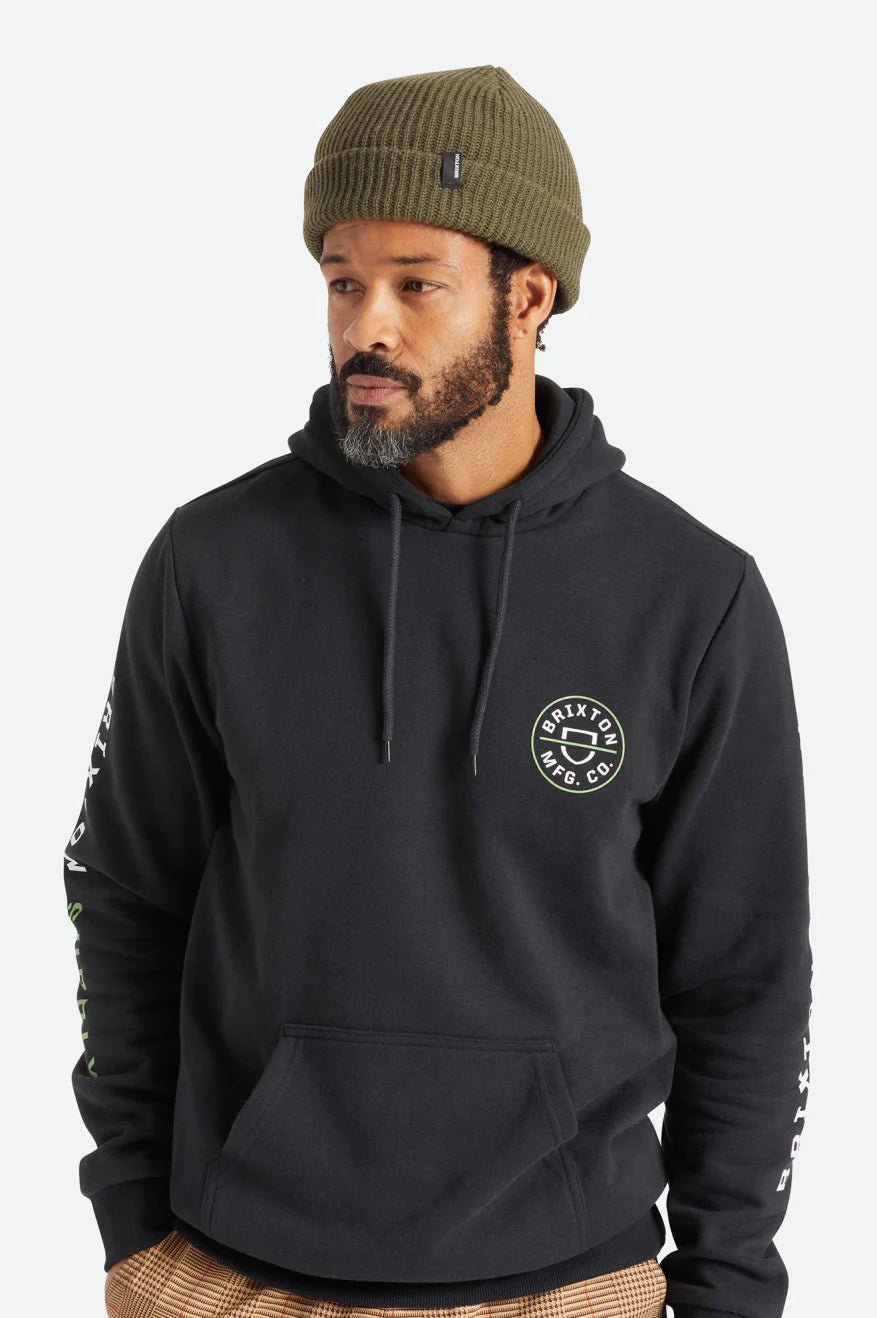 HEIST BEANIE -Brixton10782-WASHED NAVY-O/S